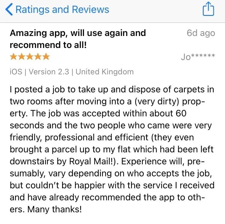 carpet uplift review