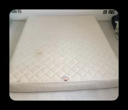 double mattress collected for disposal for £30