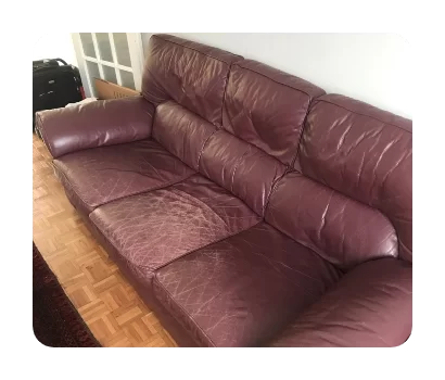 large sofa removed for £75