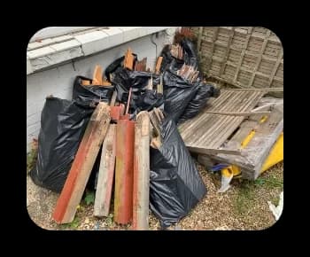 rubble bags and trade waste removal for £60