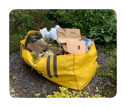 hippo bag full of junk and waste removal for £90