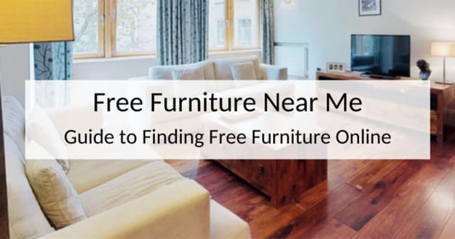 Free furniture near me