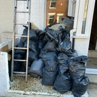40-50 bags of rubble and soil, £160